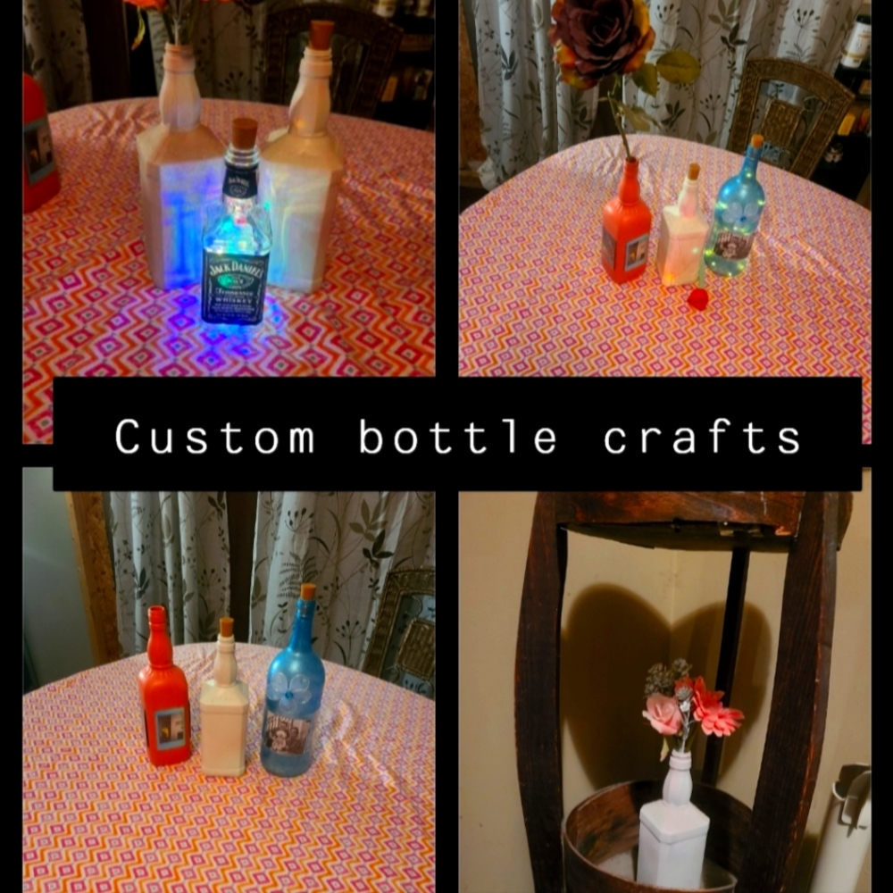 CUSTOM bottle crafts